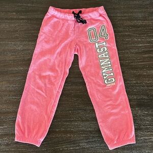 Justice Pink Gymnast Girls Sweatpants 6